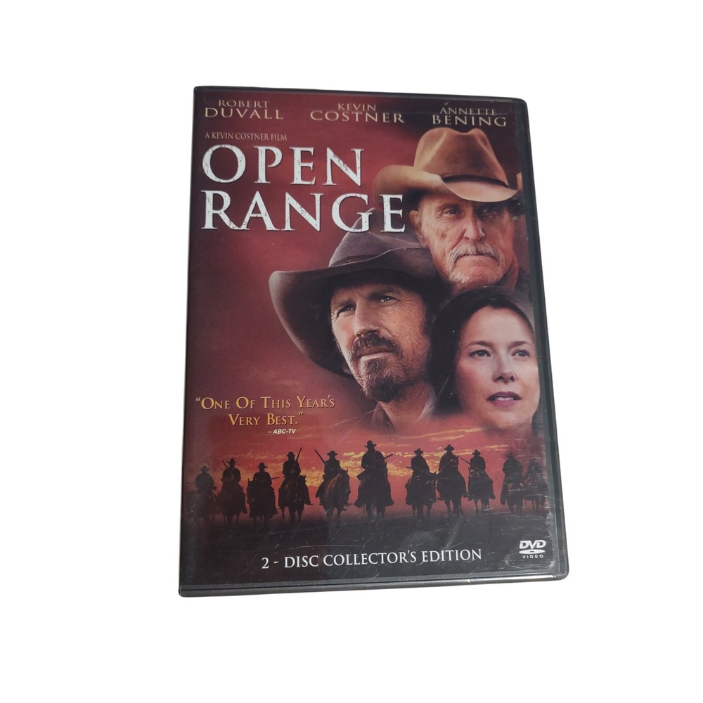 Open Range DVD 2-Disc Collector's Edition Kevin‎ Costner Robert Duvall Western